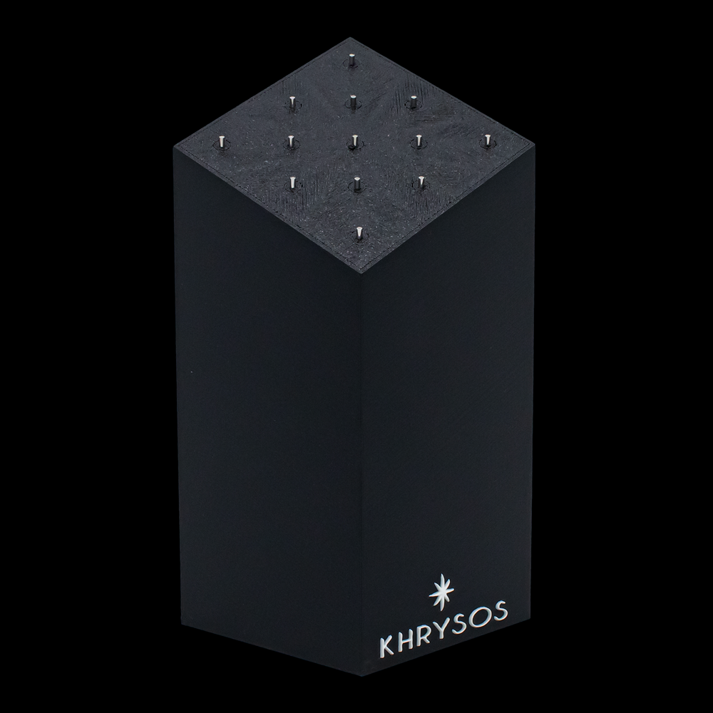 Khrysos Block 13 Post Threadless Body Jewelry Display - Khrysos Jewelry