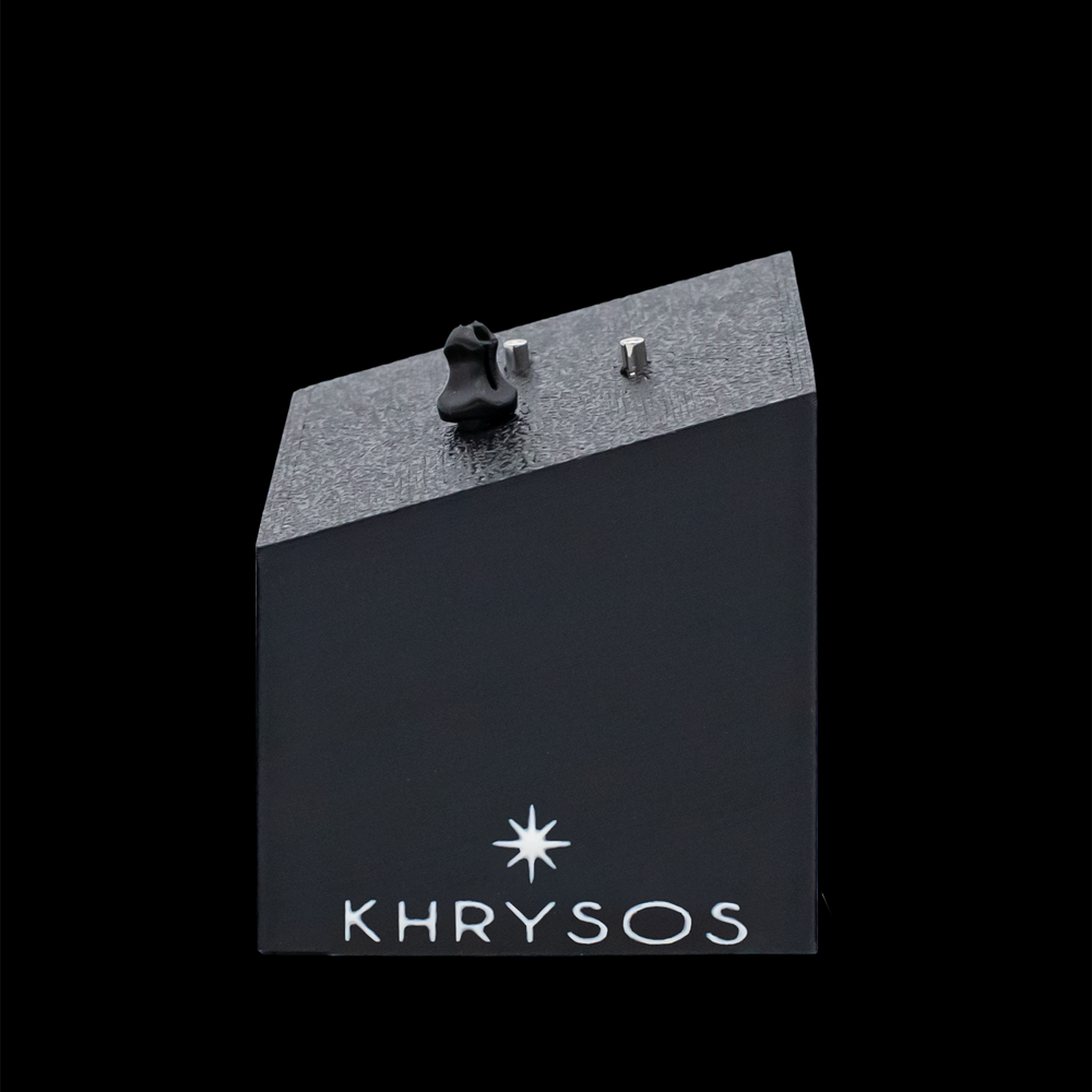 Khrysos Block 2 Post/ 1 Clip Body Jewelry Display - Khrysos Jewelry