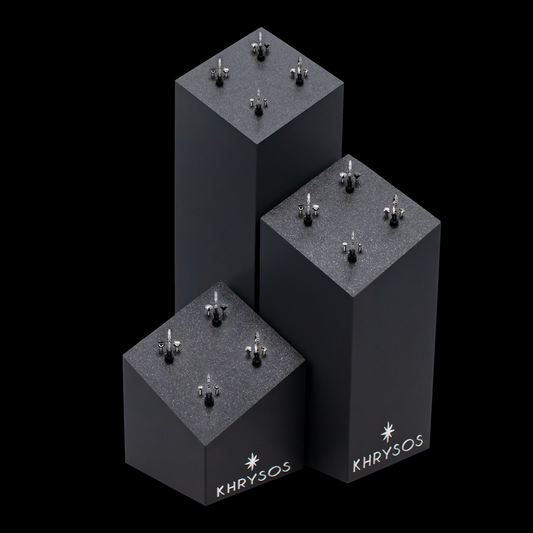 Khrysos Block Clip/ Threadless Body Jewelry Display - Khrysos Jewelry