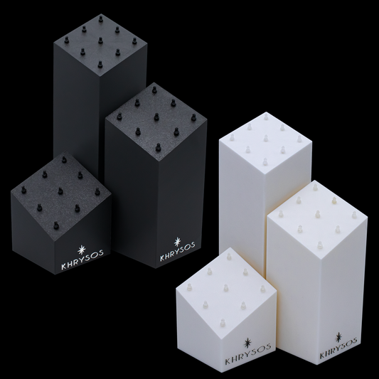 Khrysos Block 9 Clip Body Jewelry Display - Khrysos Jewelry