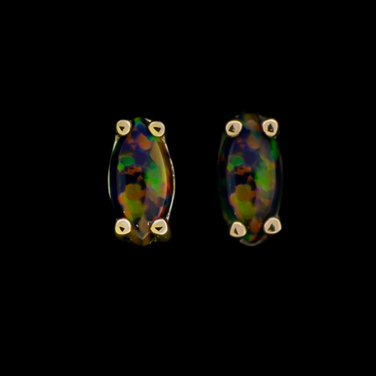 Noelle - 14Kt Gold Threadless End - Khrysos Jewelry