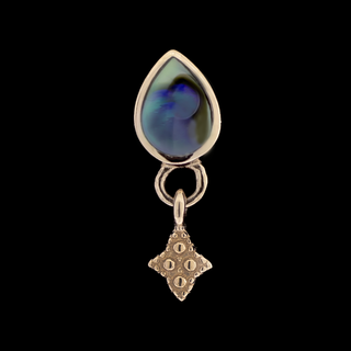 Oceanica- 14KT Gold Threadless End