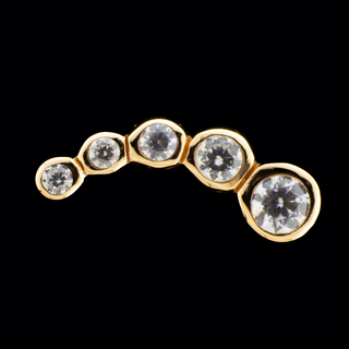 Jovi - 14KT Gold Threadless End