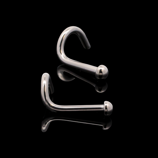 Titanium Dome Nostril Screw - Khrysos Jewelry