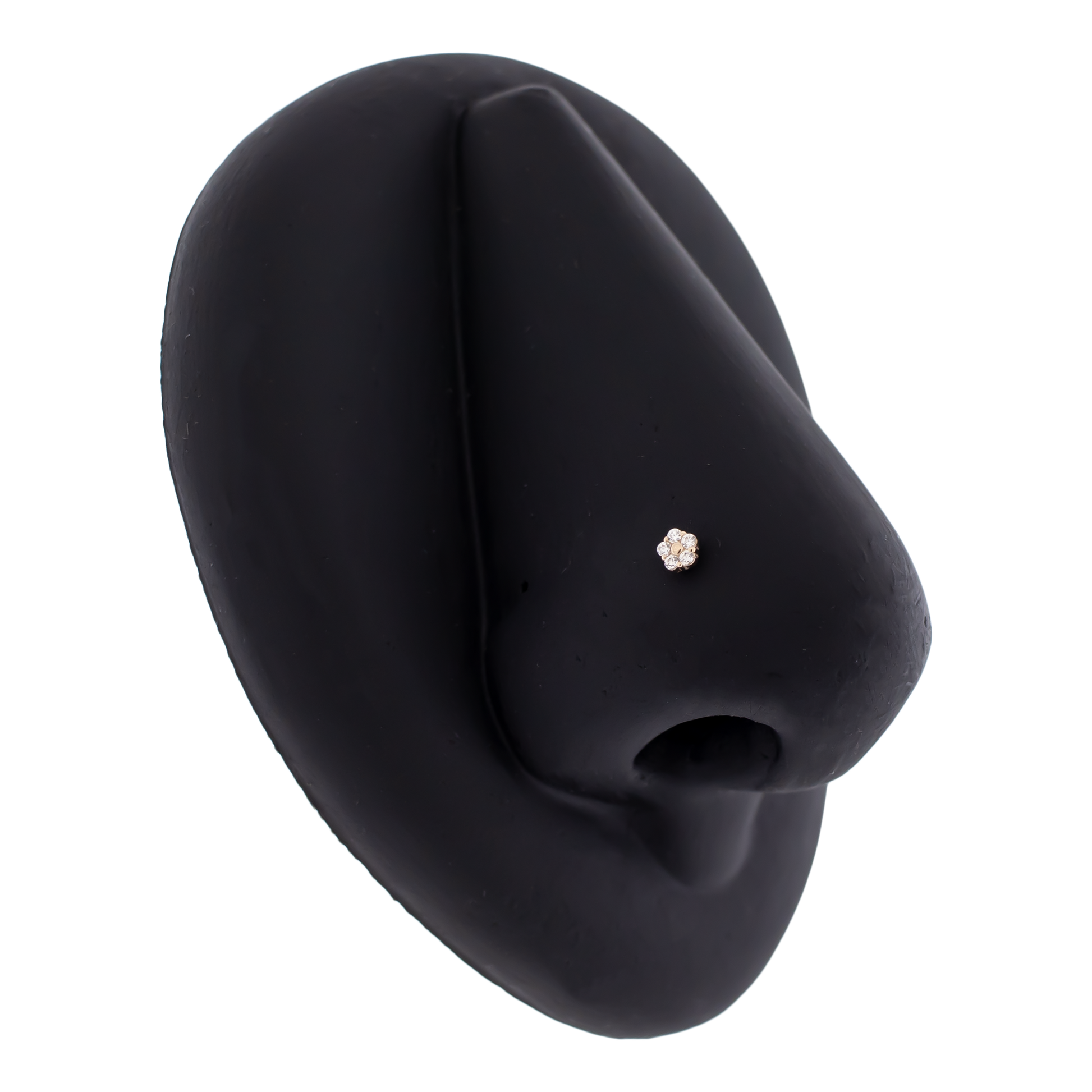 Sorella - 14KT Gold Threadless End - Khrysos Jewelry