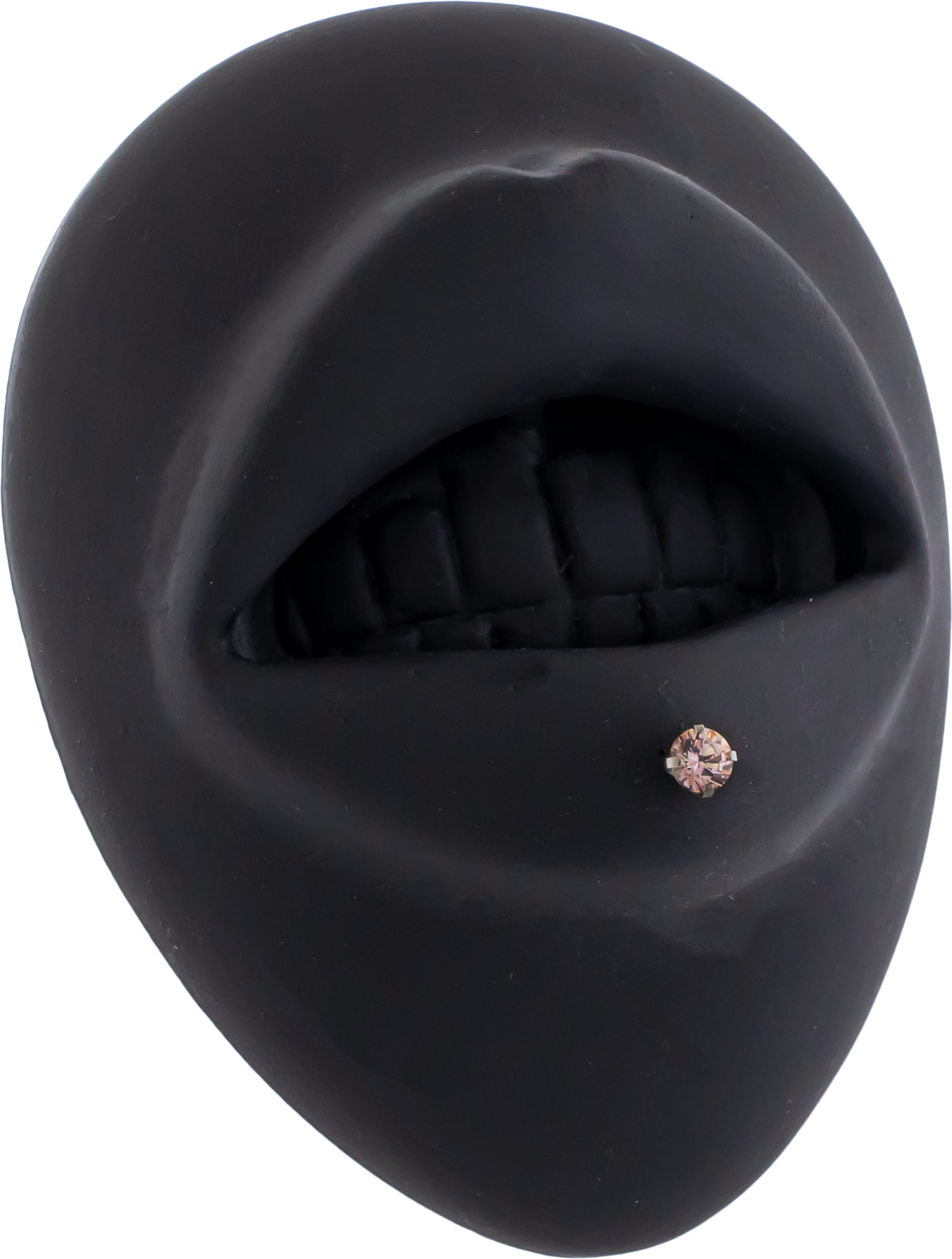 16G/18G Prong Set Round Premium Zirconia (Internal) - Khrysos Jewelry