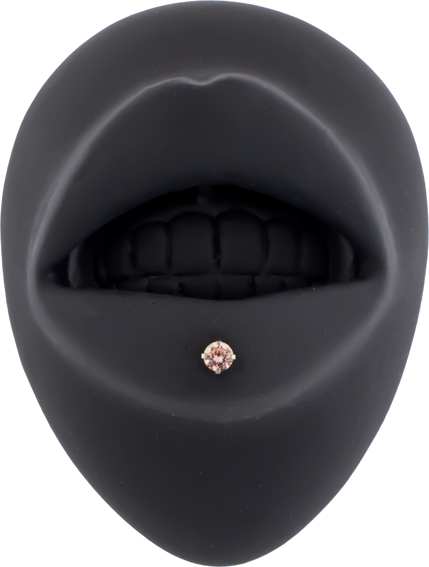 16G/18G Prong Set Round Premium Zirconia (Internal) - Khrysos Jewelry