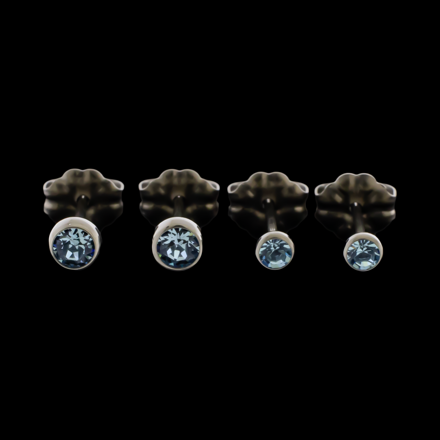 Lou - Earring Studs - Khrysos Jewelry