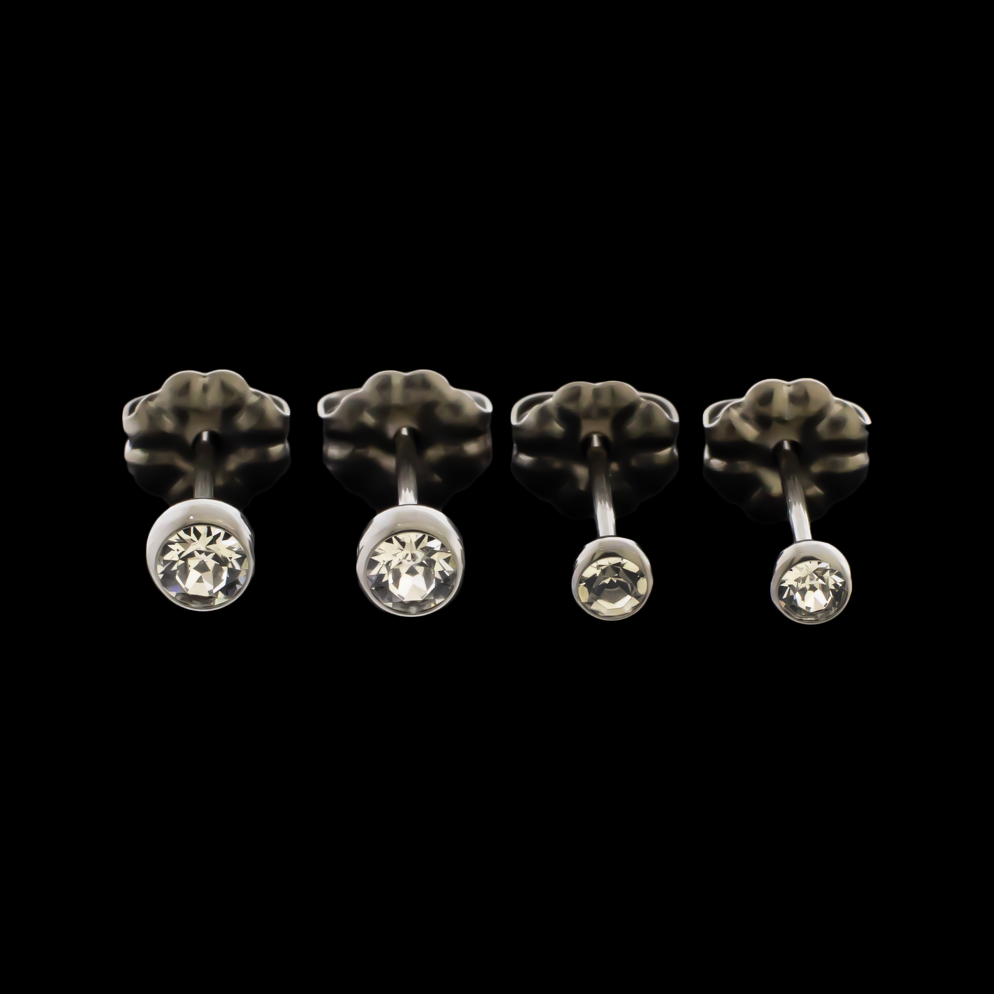 Lou - Earring Studs - Khrysos Jewelry
