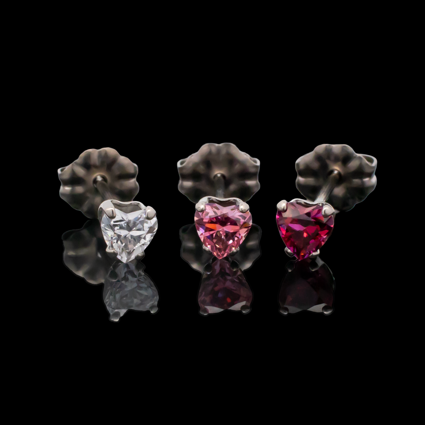 Amore - Earring Studs - Khrysos Jewelry