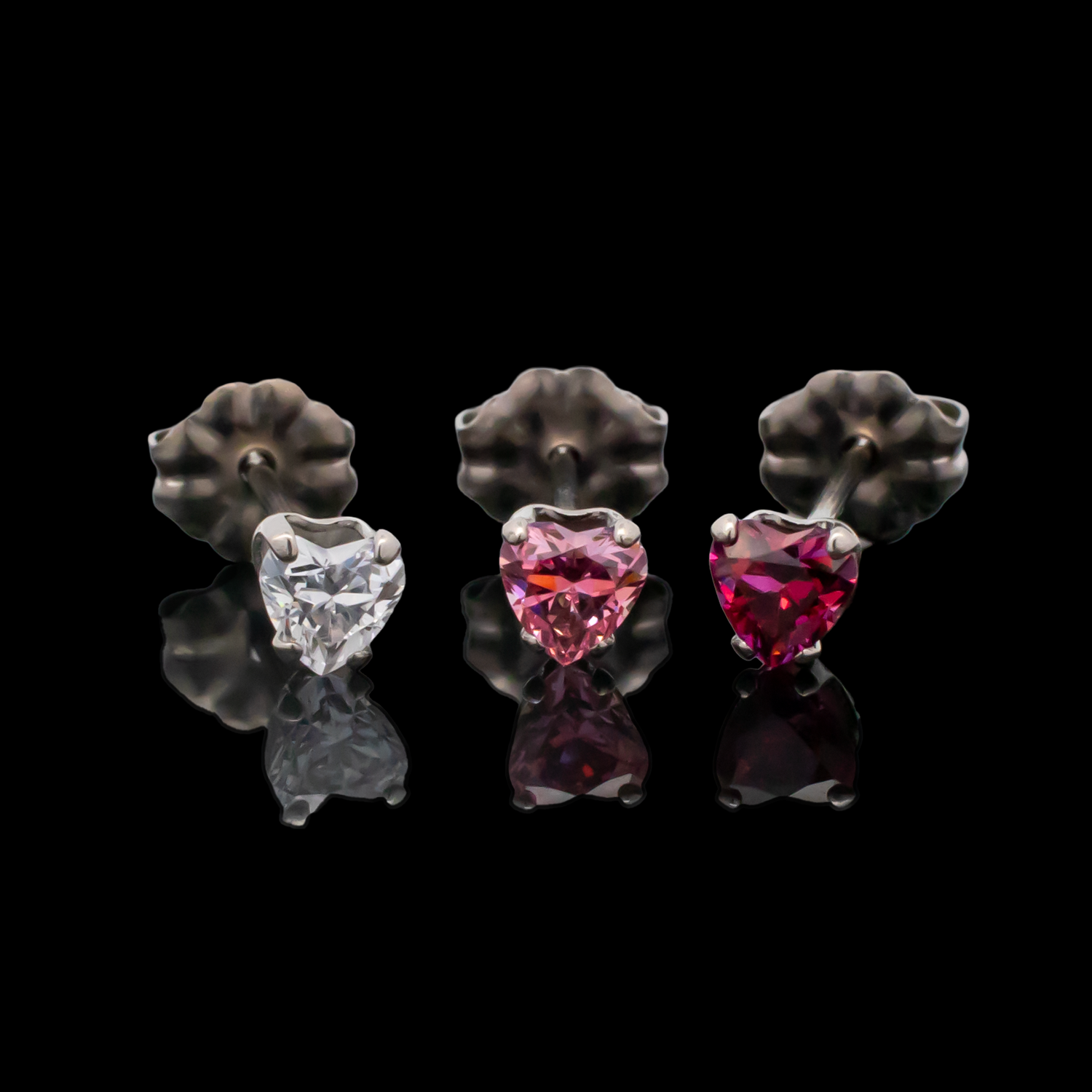 Amore - Earring Studs - Khrysos Jewelry