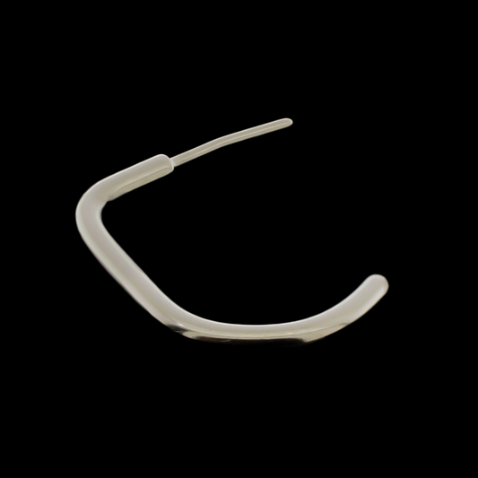 Titanium Threadless Nose Hoop Cuff - Khrysos Jewelry