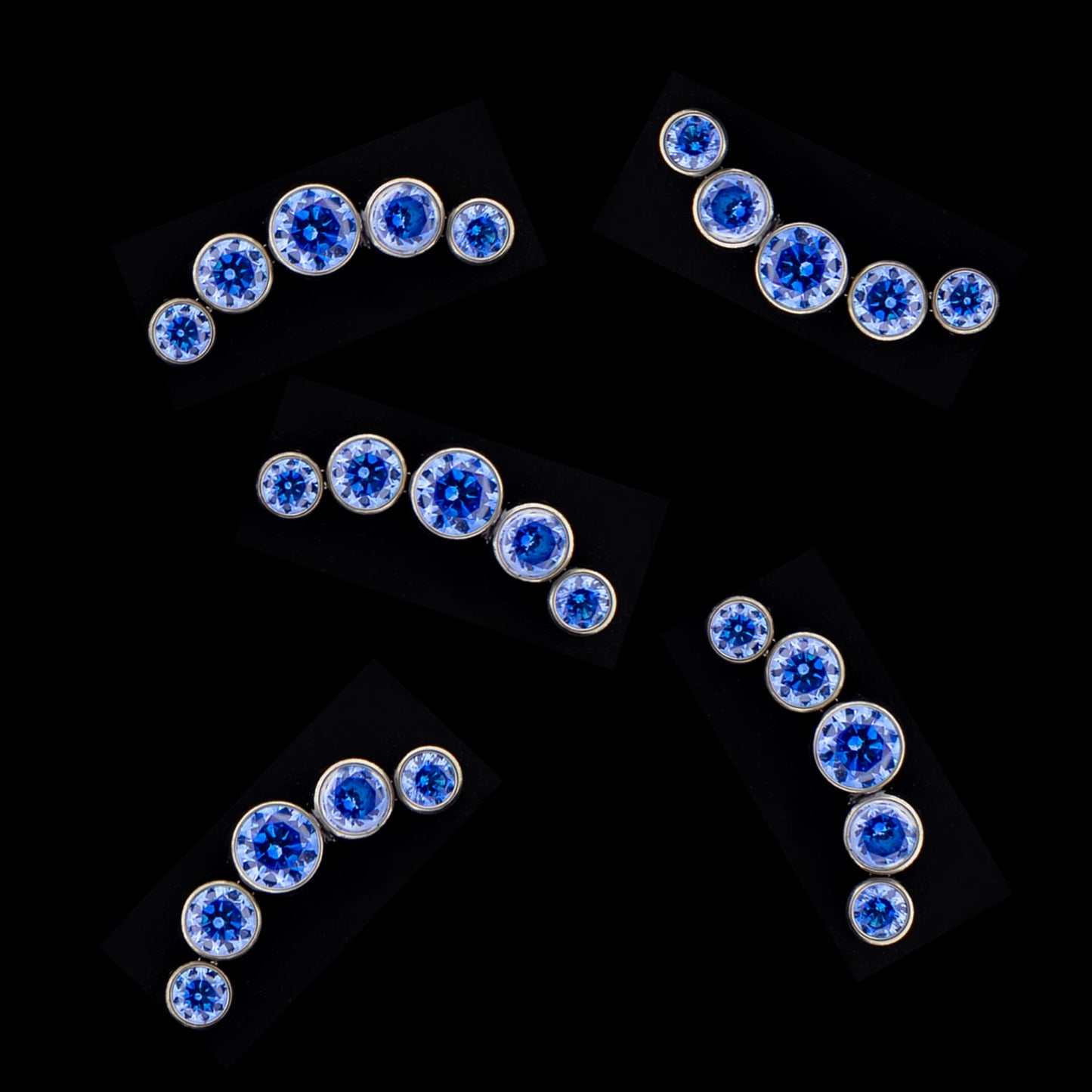 Lux - Premium Zirconia Threadless - Khrysos Jewelry
