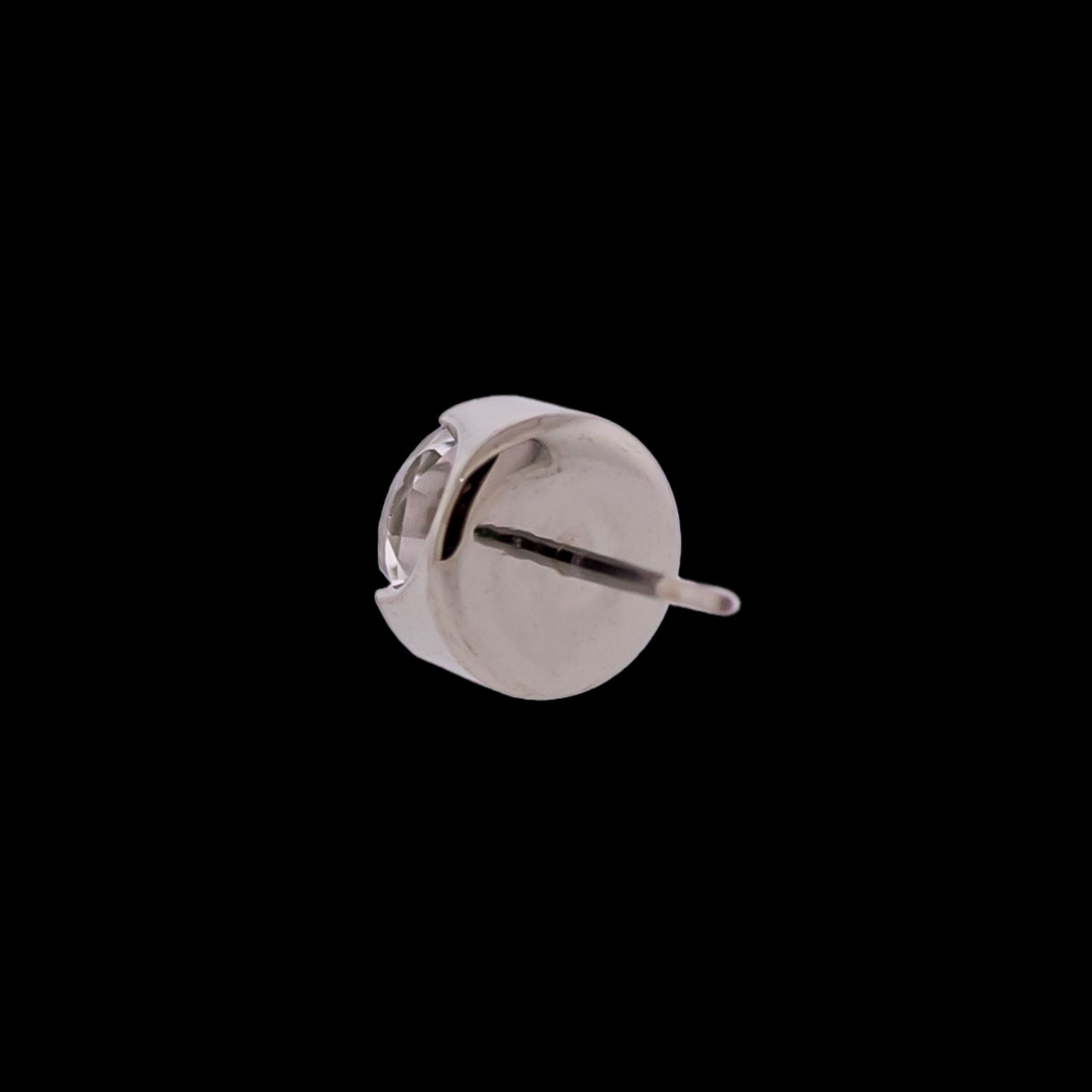 Keon - Round Prong Set Low Profile End - Khrysos Jewelry