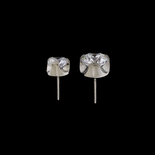 Keon - Round Prong Set Low Profile End - Khrysos Jewelry