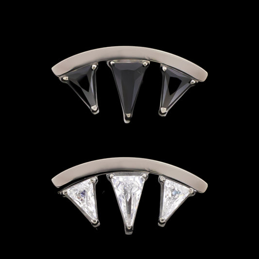 Vortex - Titanium Threadless End - Khrysos Jewelry