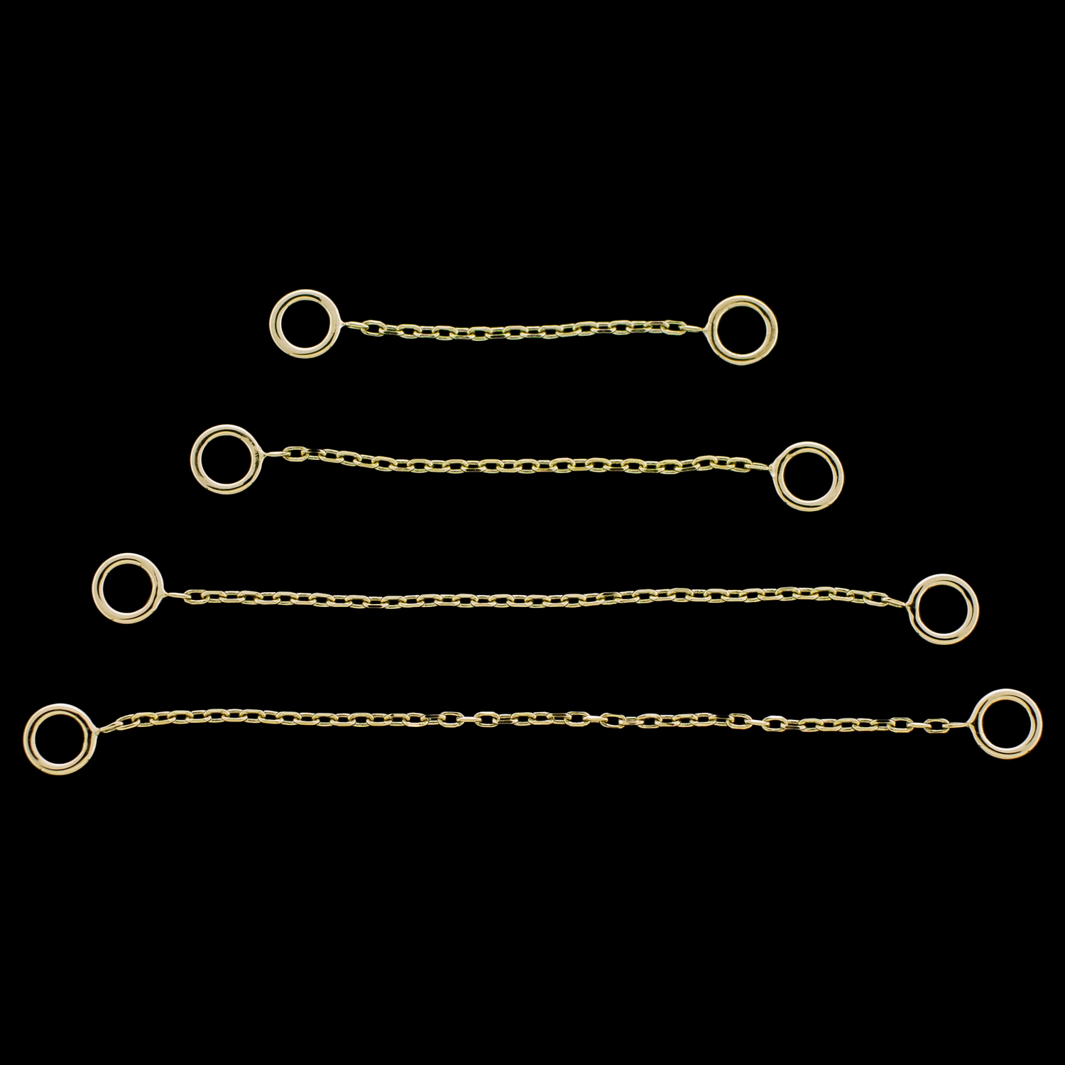 14KT Gold Chain- Elongated Links - Khrysos Jewelry