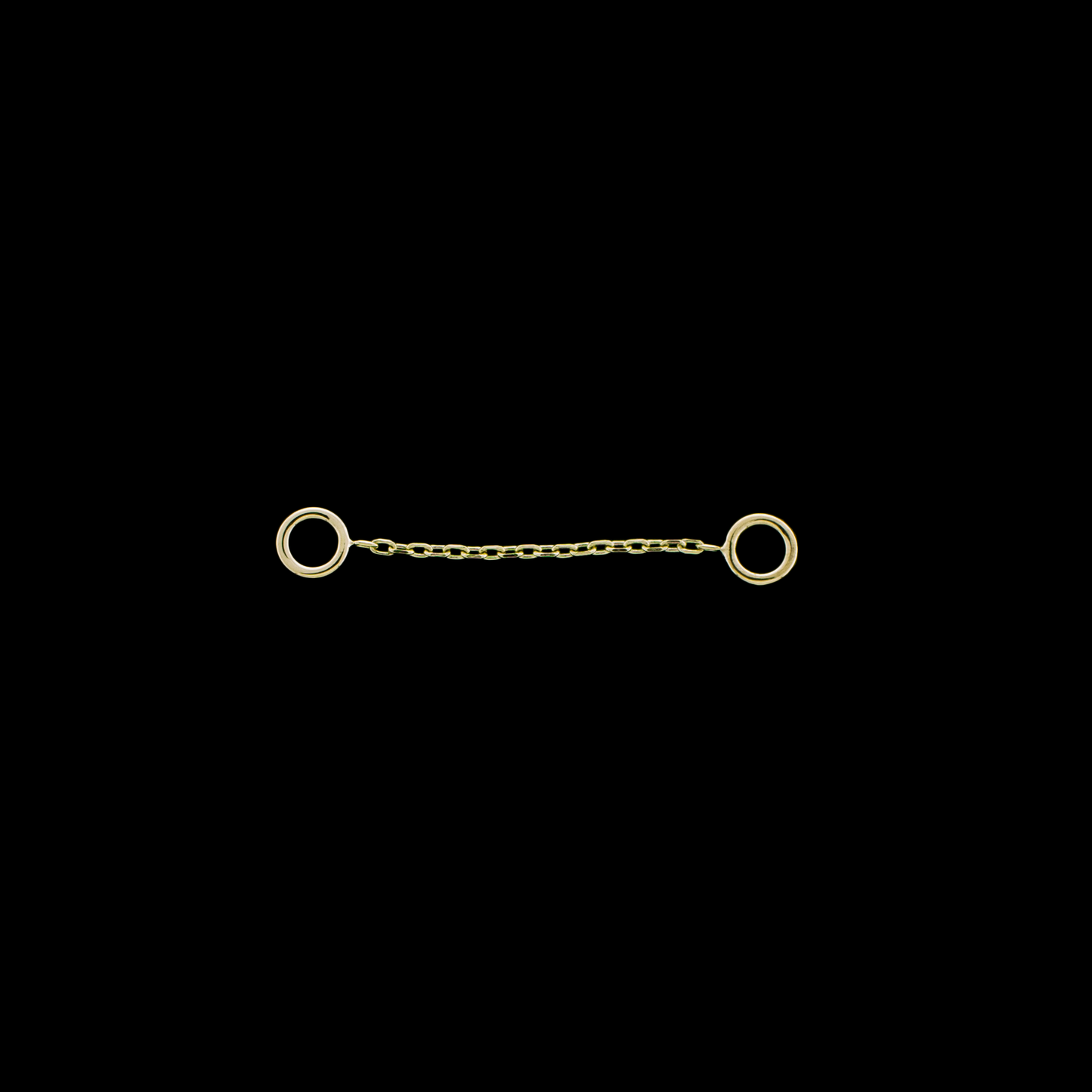 14KT Gold Chain- Elongated Links - Khrysos Jewelry