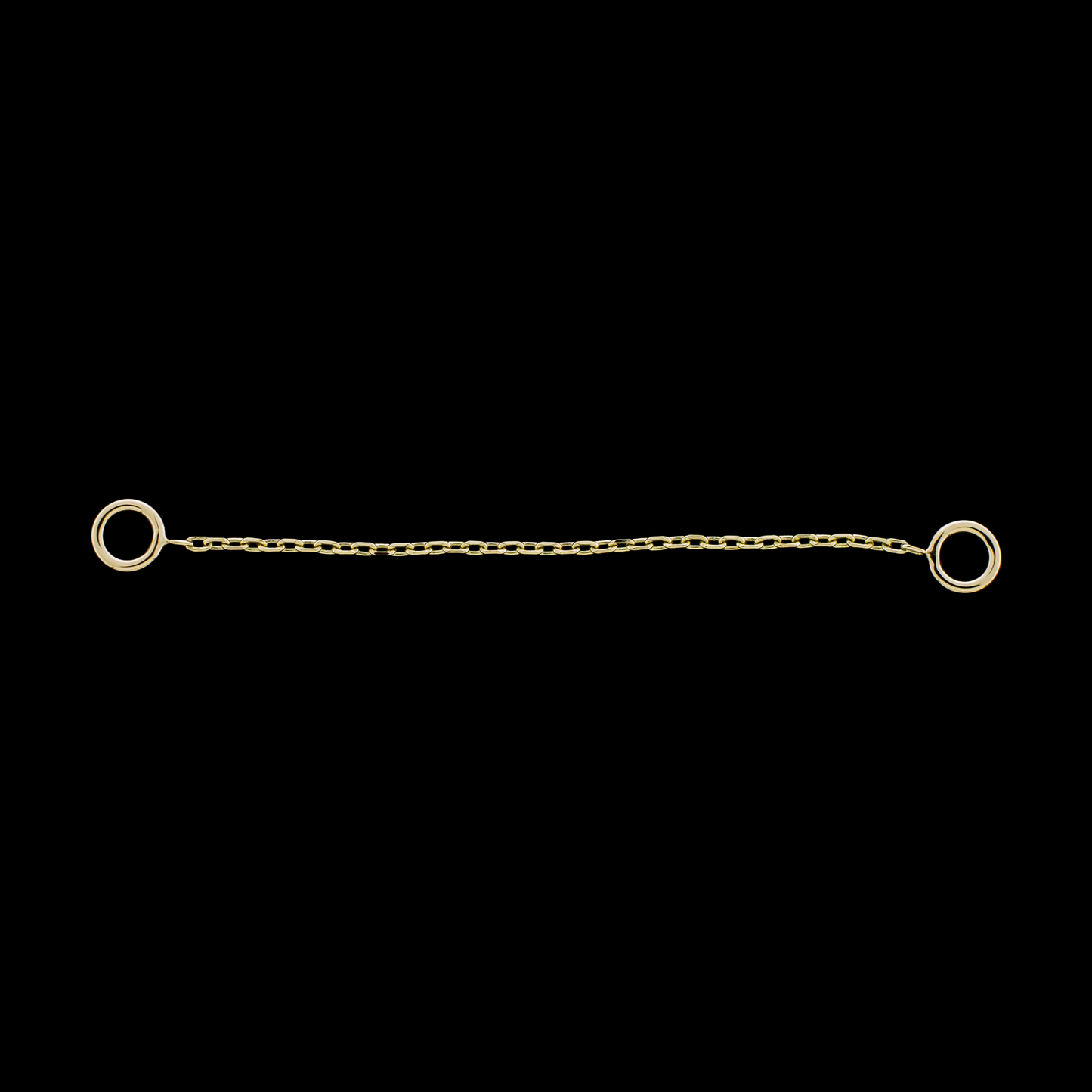 14KT Gold Chain- Elongated Links - Khrysos Jewelry