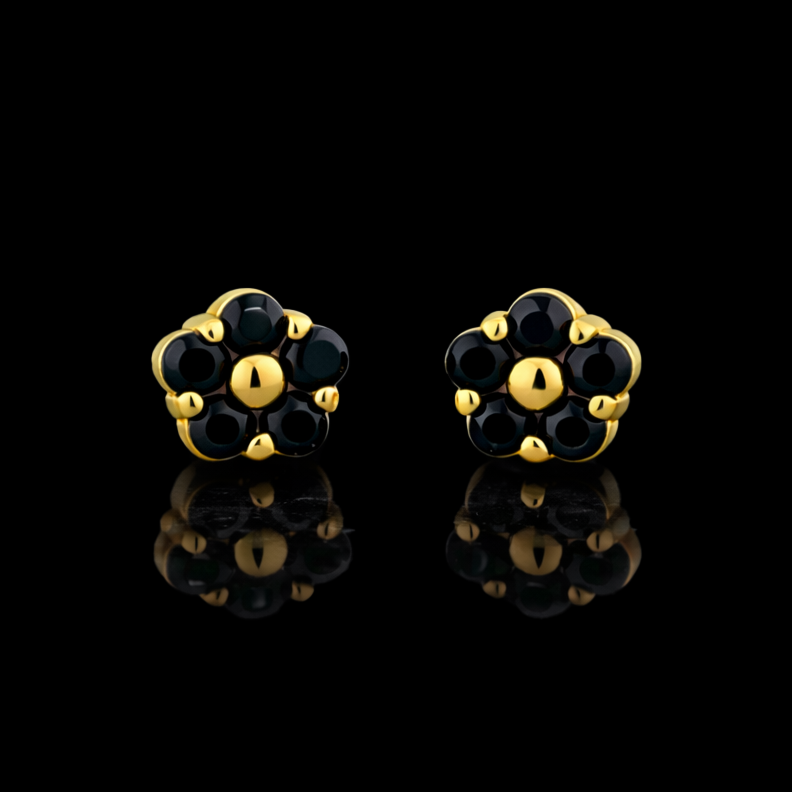 Sorella - 14KT Gold Threadless End - Khrysos Jewelry