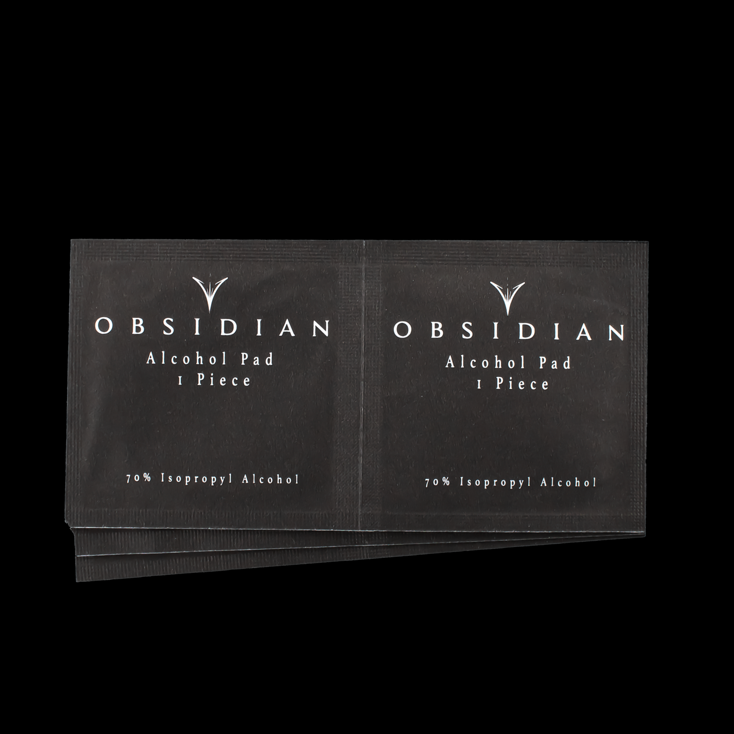 Obsidian 70% Isopropyl Alcohol Prep Pads - Khrysos Jewelry