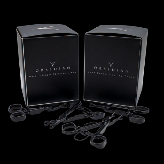 Sterilized Disposable Piercing Clamps - Box of 20 - Khrysos Jewelry