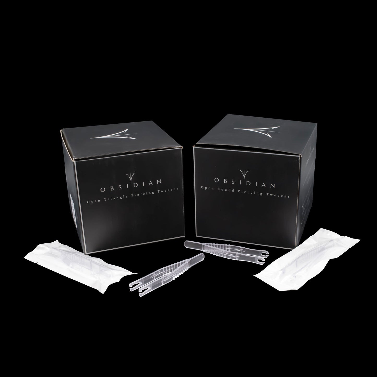 Sterilized Disposable Tweezers - Pro-Studio Box of 50 - Khrysos Jewelry