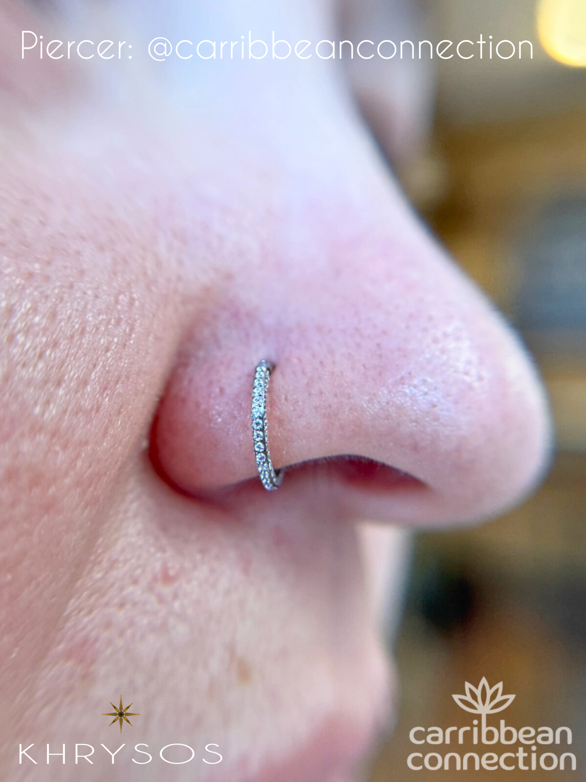Singapore - Titanium Hinged Ring - Khrysos Jewelry