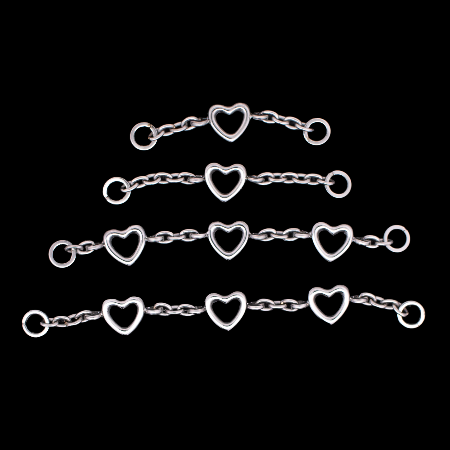 Beloved - Heart Chain - Khrysos Jewelry