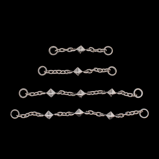 Manon - Pyramid Chain - Khrysos Jewelry