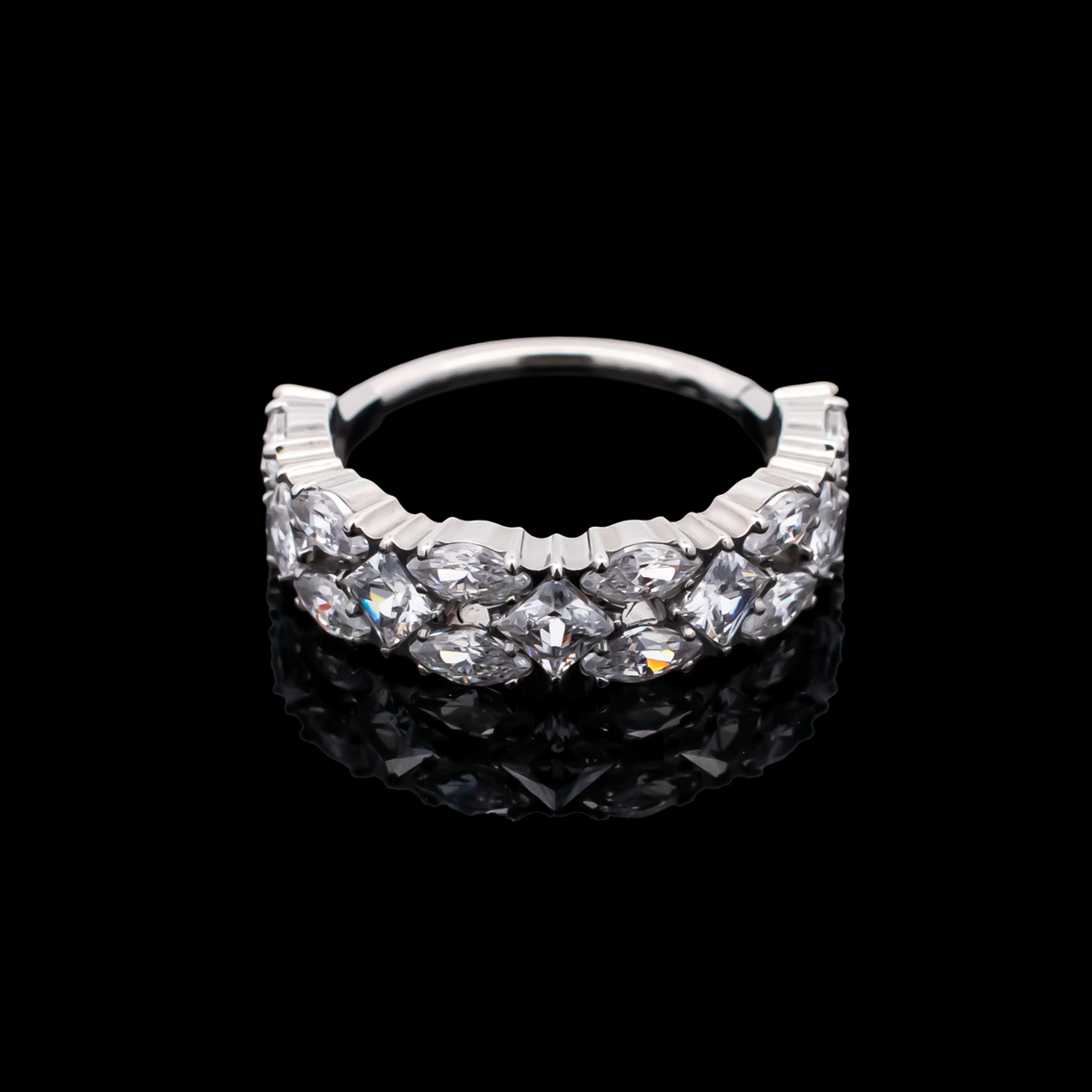 Anastasia - Hinged Ring - Khrysos Jewelry