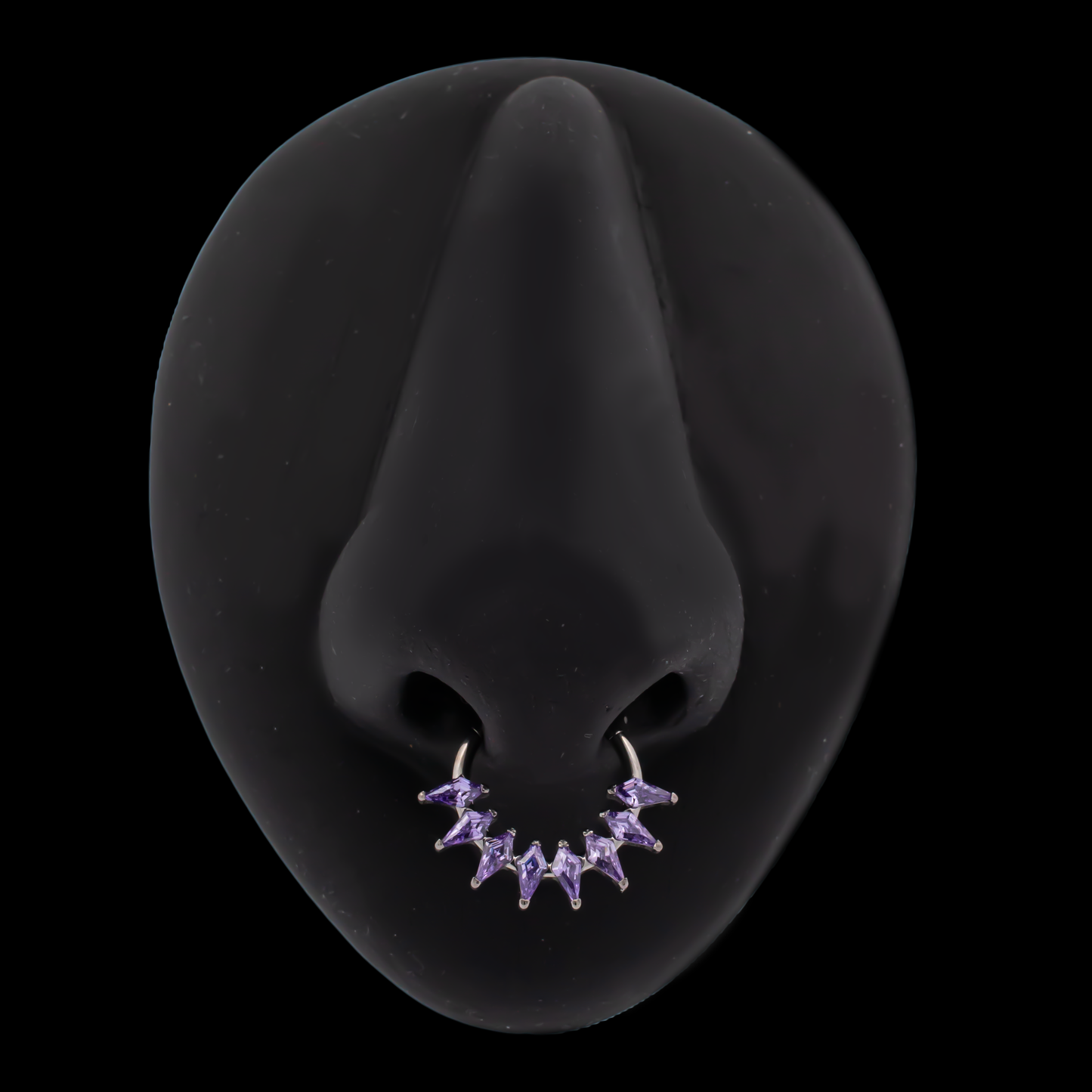 Orchid - Hinged Ring - Khrysos Jewelry