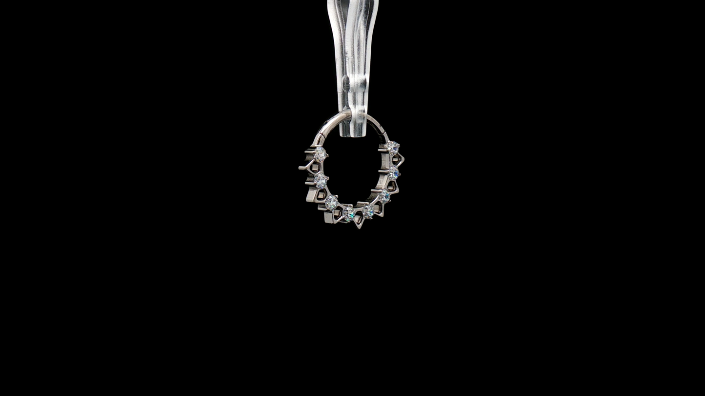 Reign - Hinged Ring - Khrysos Jewelry