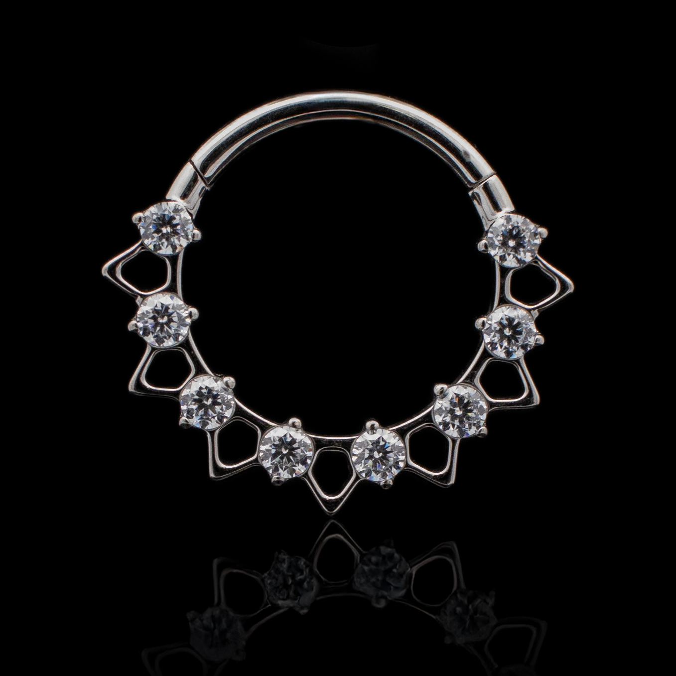 Reign - Hinged Ring - Khrysos Jewelry