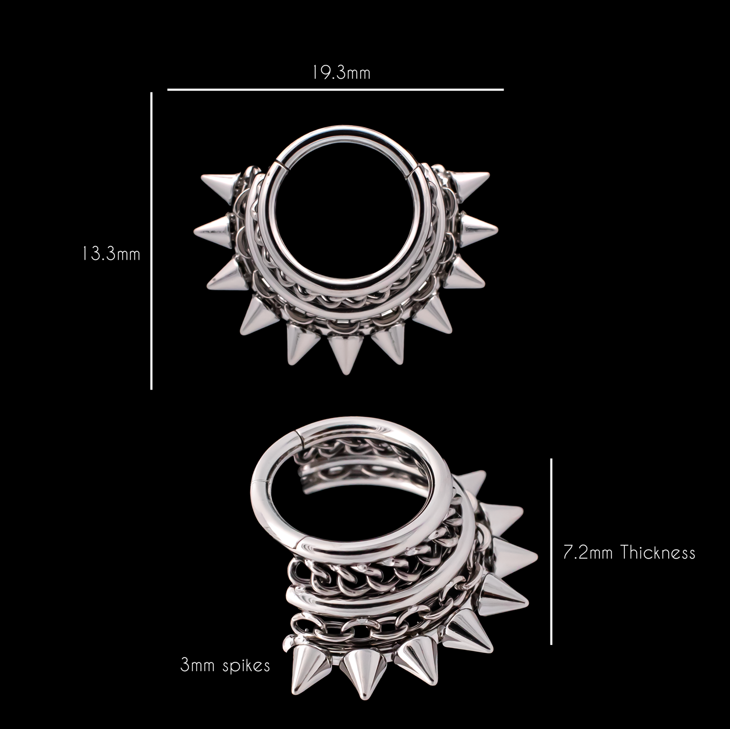 Salem - Hinged Ring