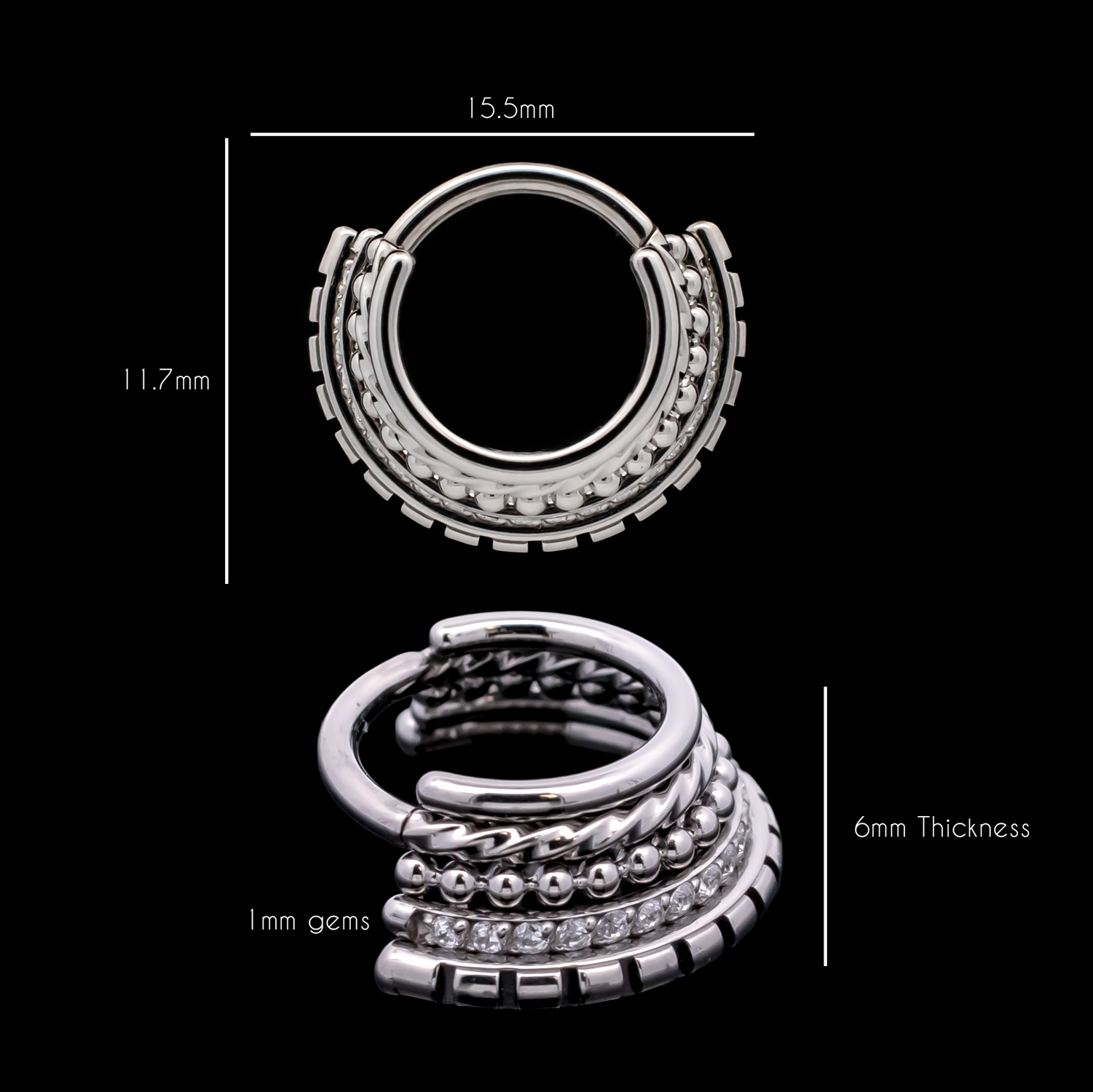 Raze - Hinged Ring