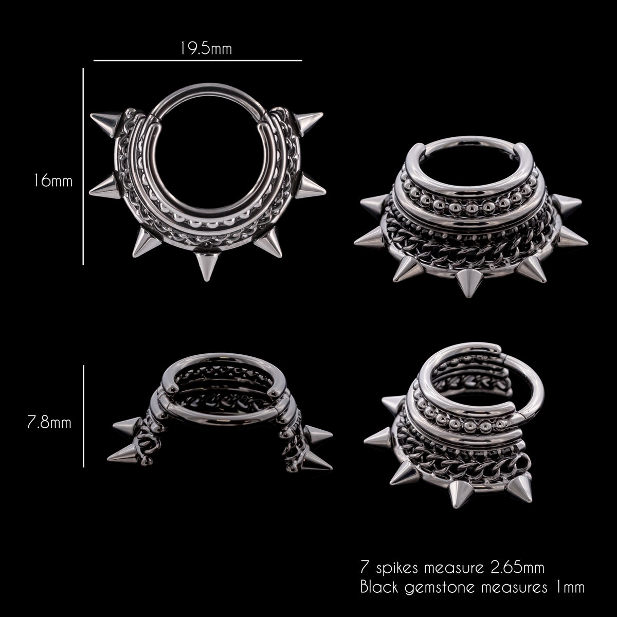 Nesta - Hinged Ring - Khrysos Jewelry