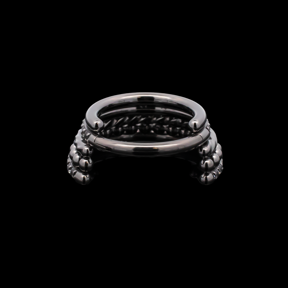 Xavier - Hinged Ring - Khrysos Jewelry