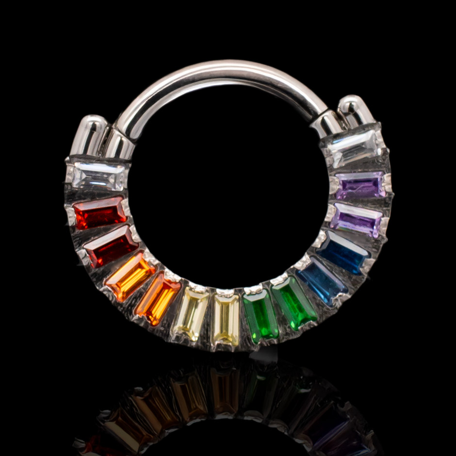 Titanium Hinged Segment Ring Jewelry | Certified ASTM F-136 – Page 3