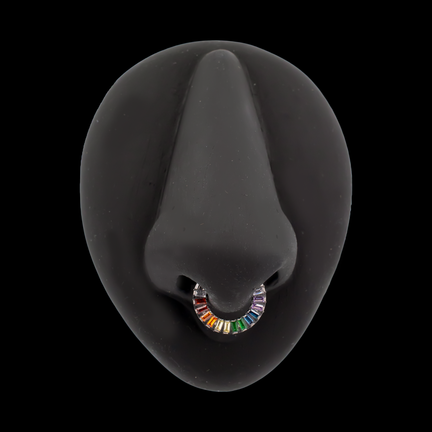 Grytta - Rainbow Hinged Segment Ring - Khrysos Jewelry