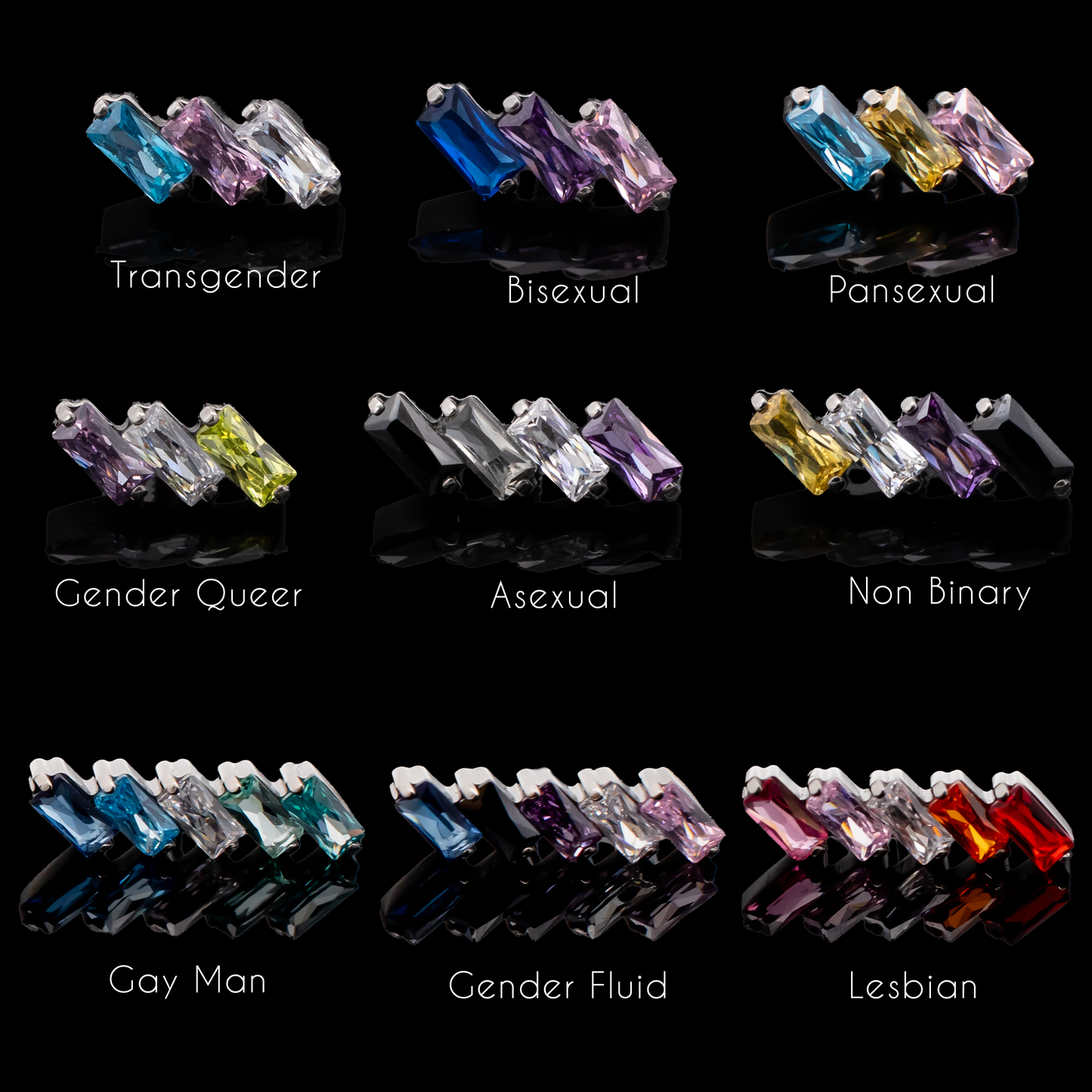 Elio - Titanium Internally Threaded End - Khrysos Jewelry