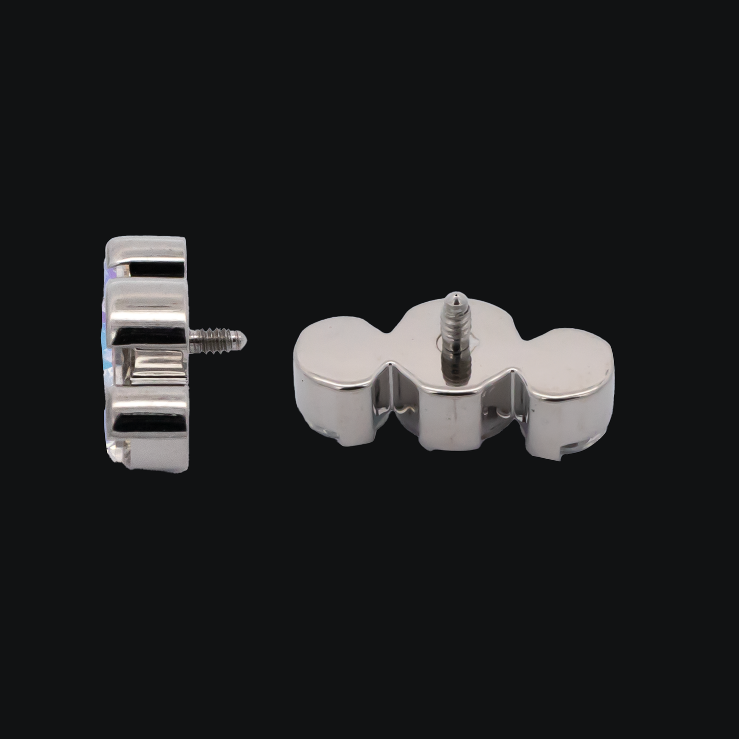 Gemma- 16G/18G Threaded - Khrysos Jewelry