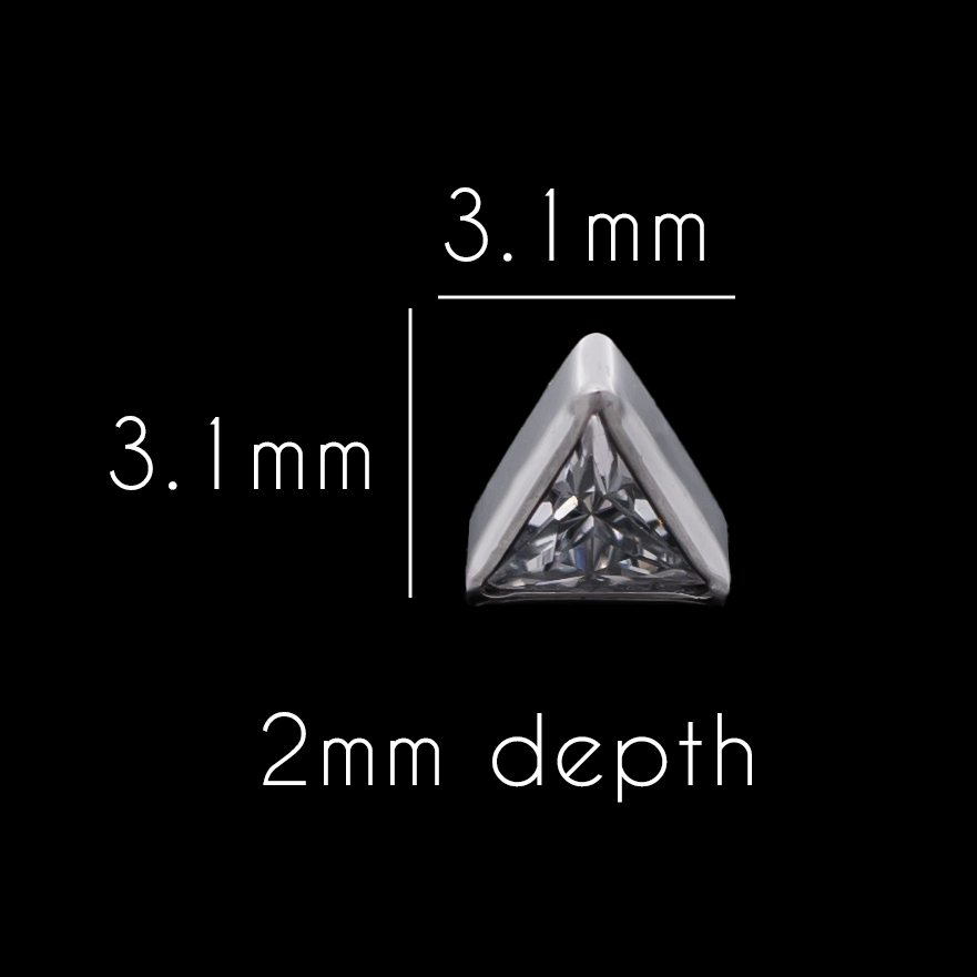 Opera - 16G Internally Threaded End - Khrysos Jewelry