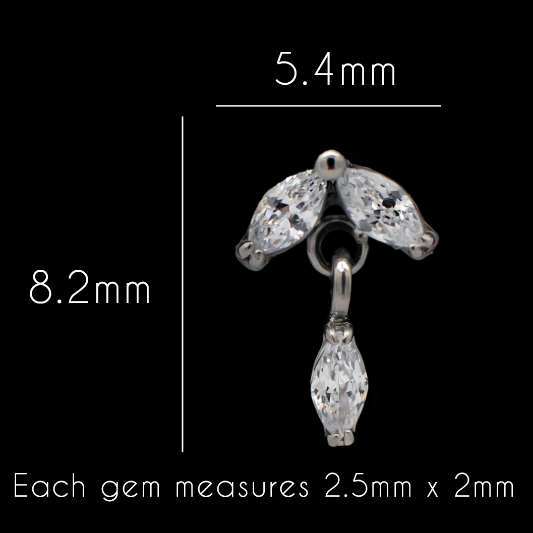 Virelle - Threadless End - Khrysos Jewelry