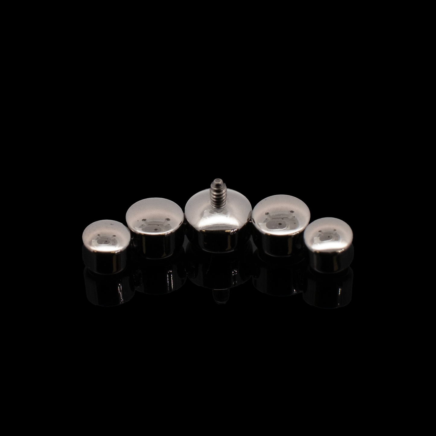 16G Lux - Rainbow Titanium Internally Threaded End - Khrysos Jewelry