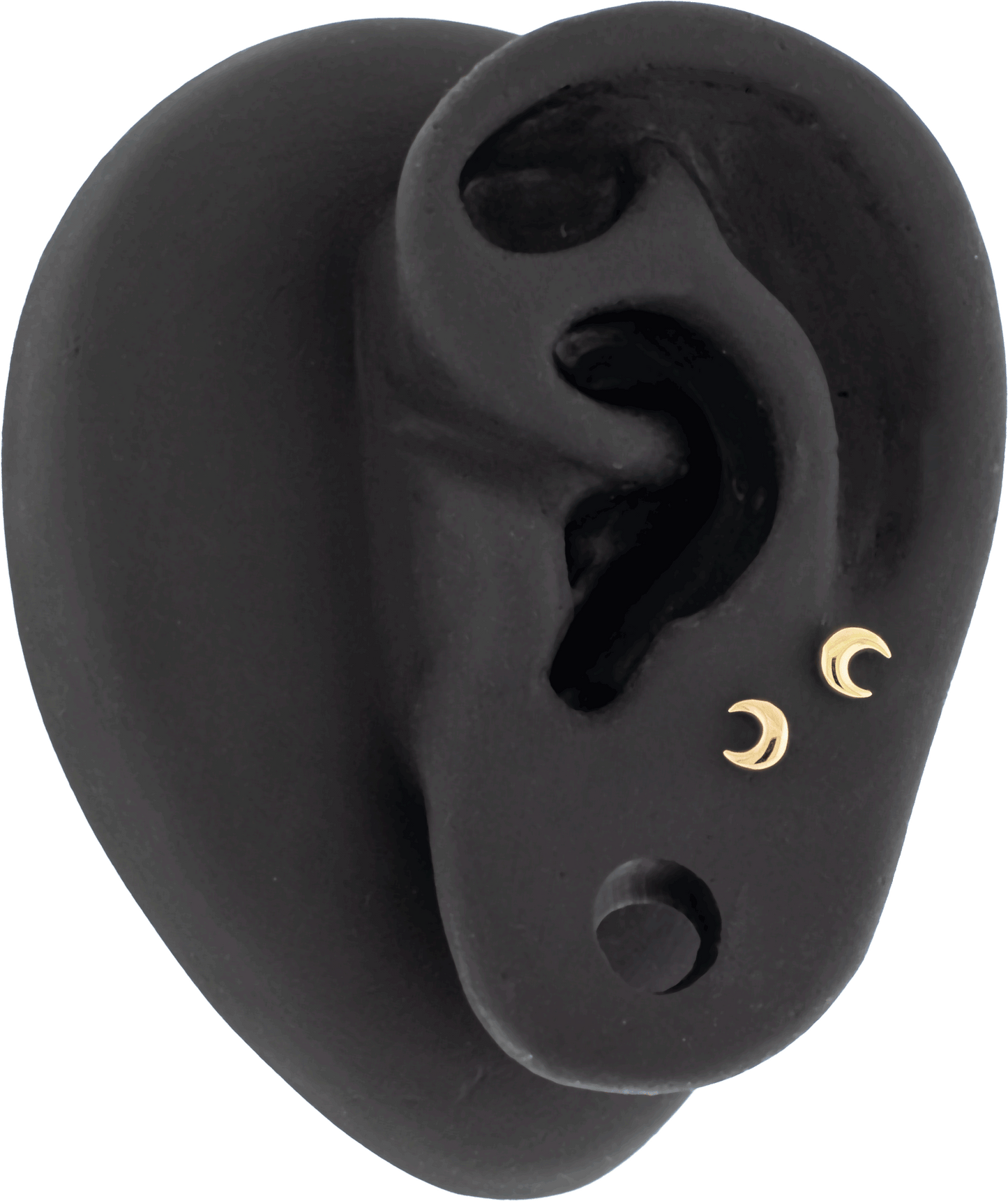 Nyx - 14KT Gold Threadless End - Khrysos Jewelry