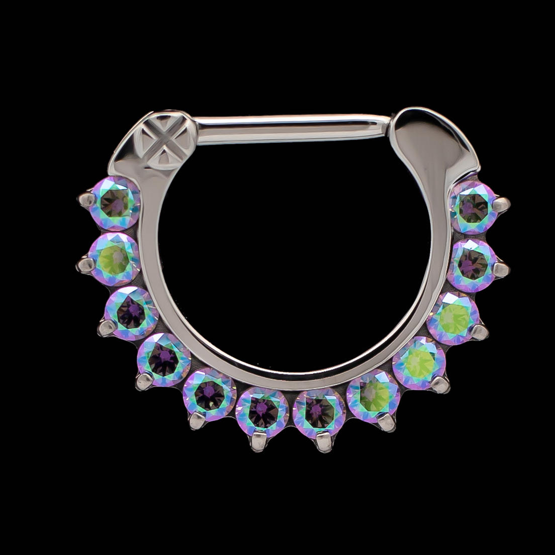 Urla - Titanium Septum Clicker - Khrysos Jewelry