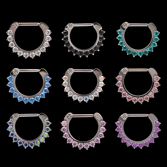 Urla - Titanium Septum Clicker - Khrysos Jewelry
