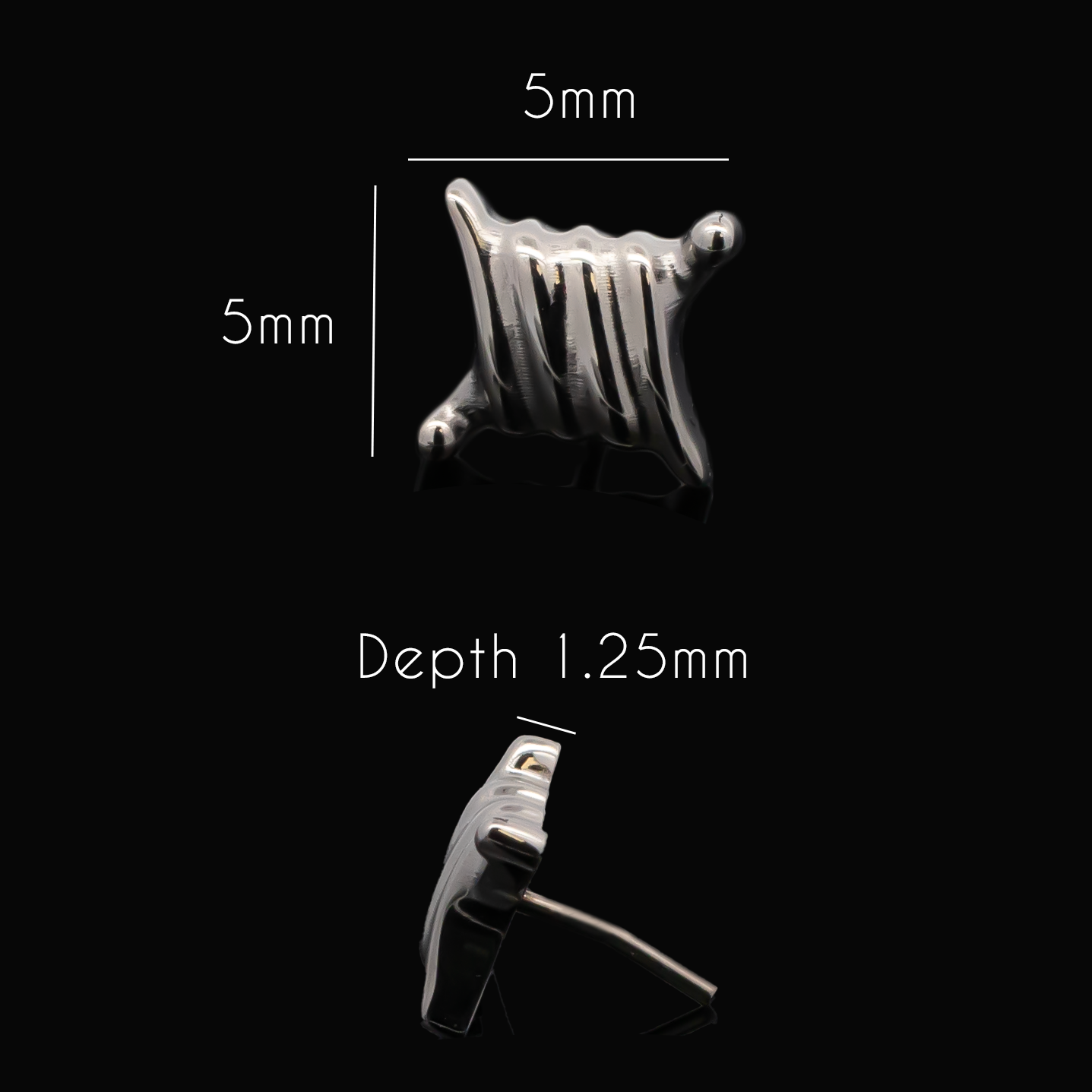 Thorn - Threadless End - Khrysos Jewelry