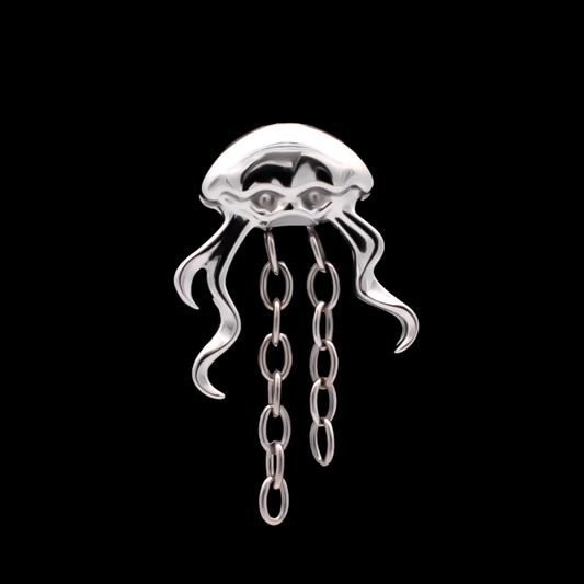 Delphine - Threadless End - Khrysos Jewelry